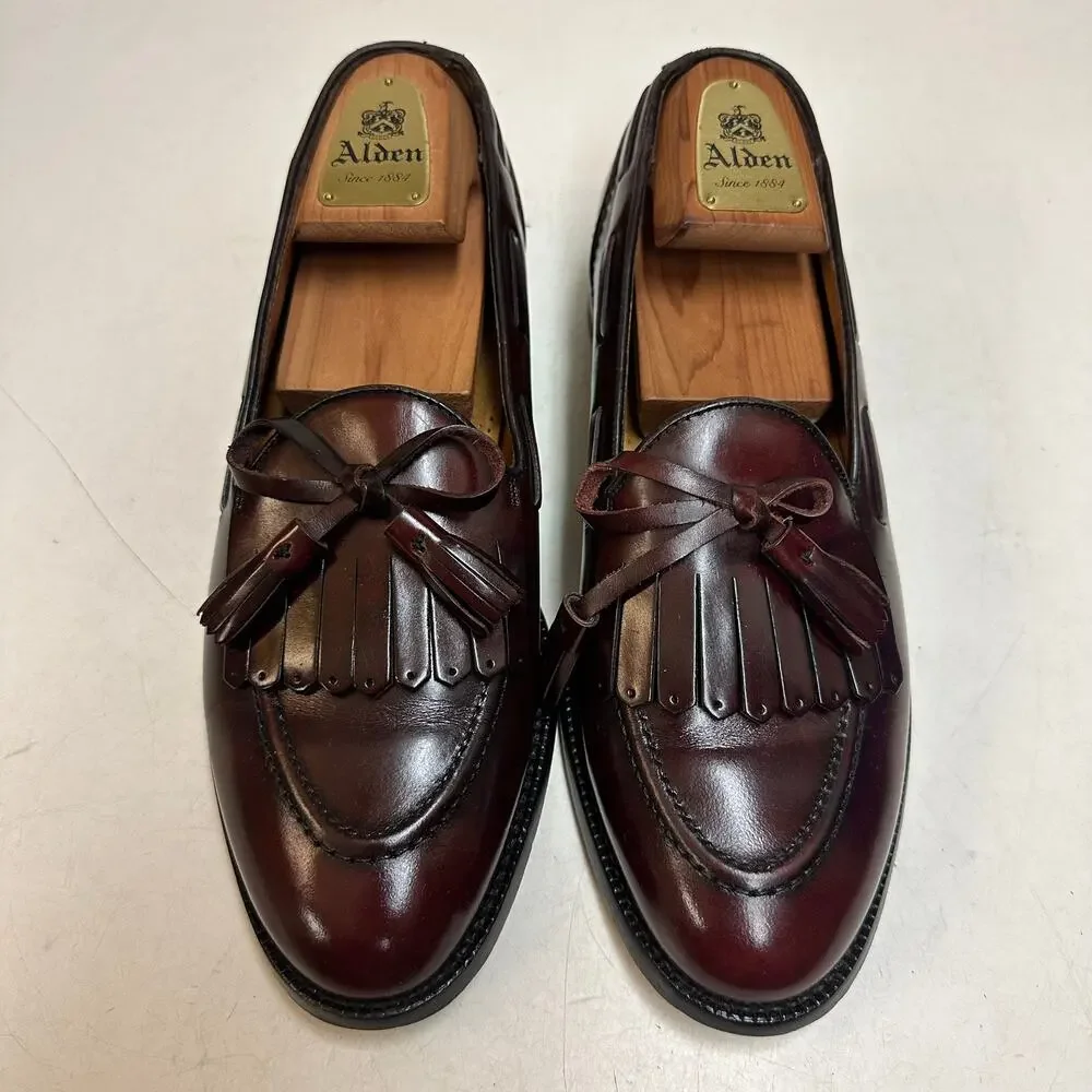 NEW HEELS Rancourt & Co. x Cole Haan Tassel Kiltie Loafer Made in USA 8.5 D